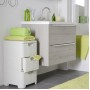 Chest of drawers Style 33x38x60cm in cream