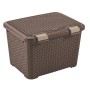 Chest Style 43L 50x40x33cm dark brown