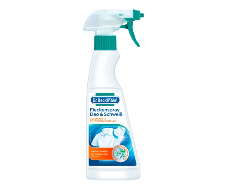 Deodorant and sweat stain remover with spray 250ml