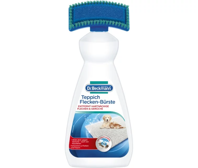 Paklāju tīrītājs ar birstīti 650ml Paklāju tīrītājs ar birstīti 650ml