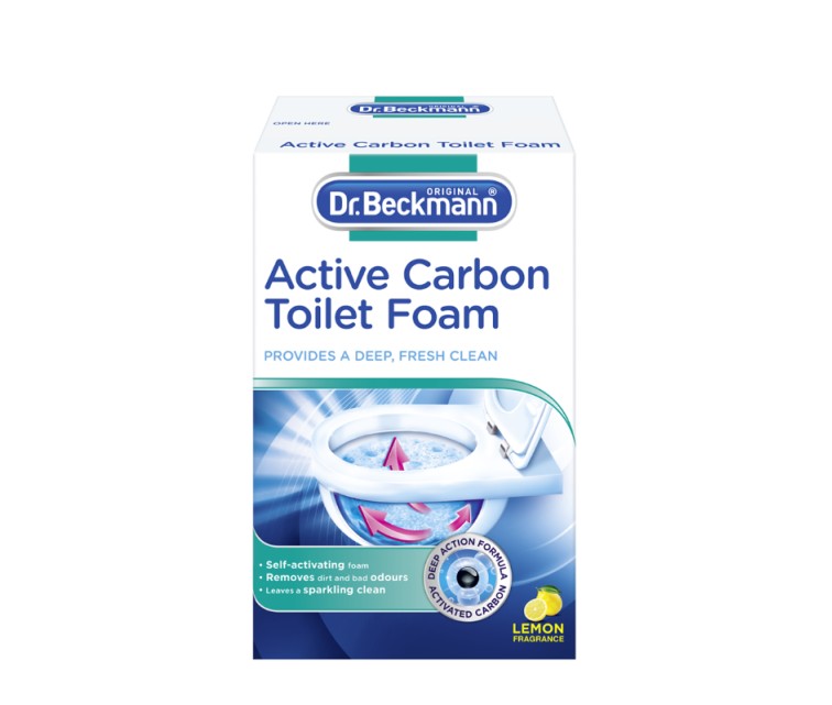 Toilet cleaning foam with activated charcoal 3x100g