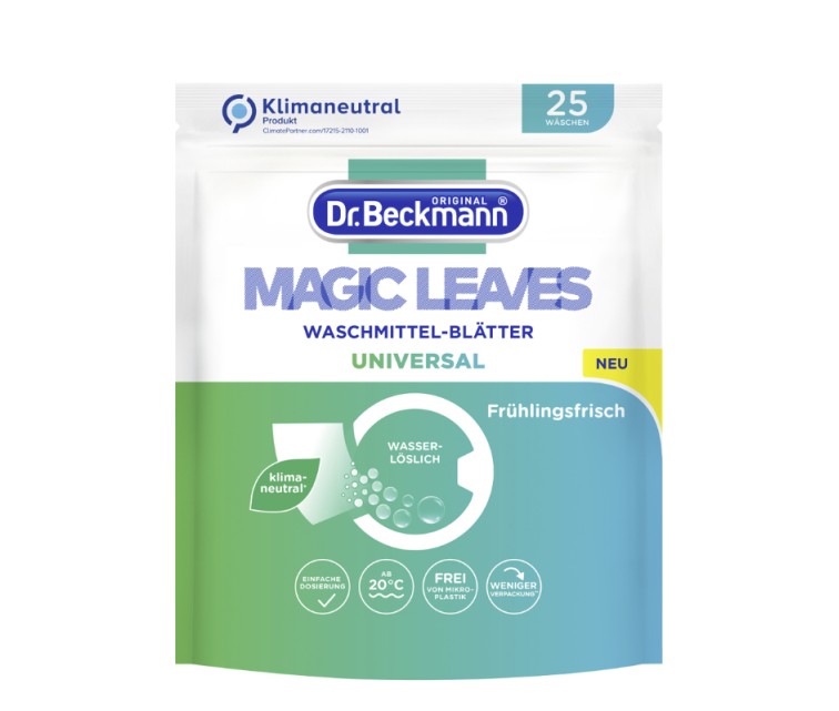 Veļas mazgāšanas plāksnes Magic Leaves Universal 25 gab. Veļas mazgāšanas plāksnes Magic Leaves Universal 25 gab.