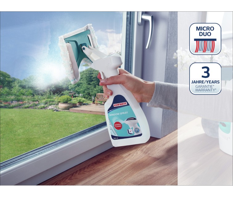 LEIFHEIT Window Cleaner with Detergent Window Spray Cleaner