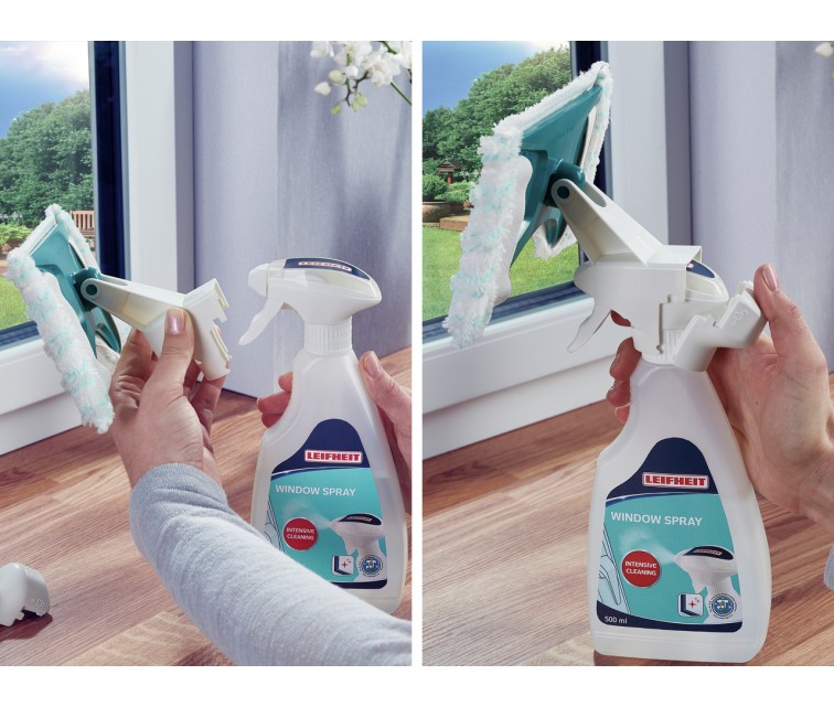 LEIFHEIT Window Cleaner with Detergent Window Spray Cleaner