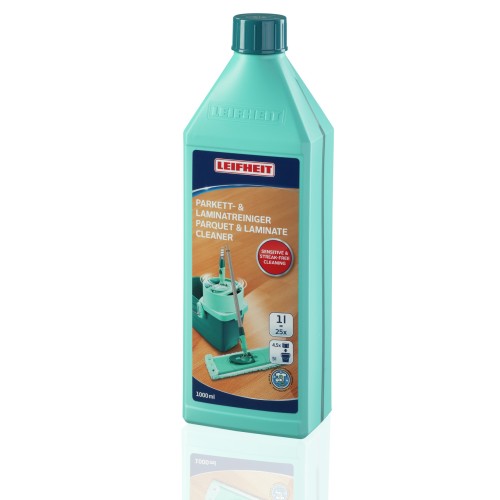 LEIFHEIT Lamināta un parketa mazgāšanas līdzeklis koncentrāts Parquet/Laminate Cleaner 1L LEIFHEIT Lamināta un parketa mazgāšanas līdzeklis koncentrāts Parquet/Laminate Cleaner 1L