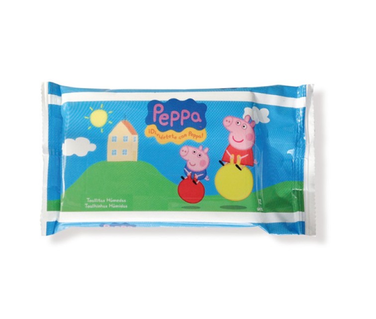 Mitrās salvetes bērniem Fresh Peppa Pig 12 gab.