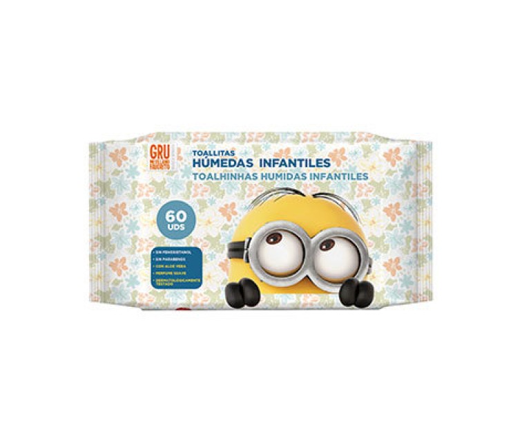 Wet wipes for baby Bebe Minions 60 pcs.