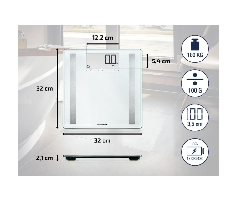 Body Analysis Scale Shape Sense Control 200