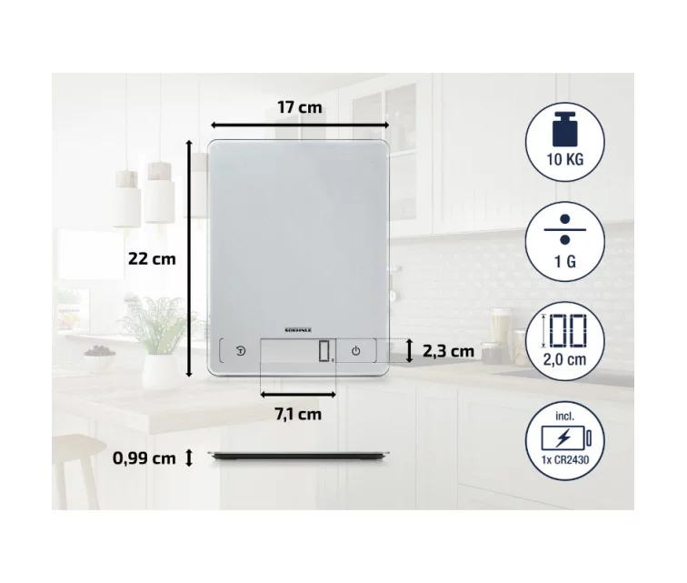 Elektrooniline köögikaal Page Comfort 300 Slim Elektrooniline köögikaal Page Comfort 300 Slim