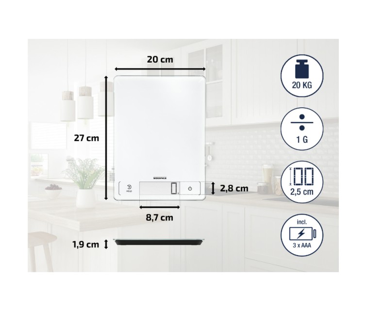 Electronic kitchen scales Page Profi 300