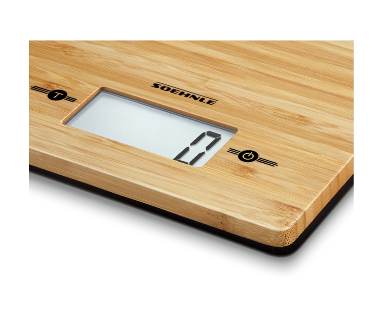 ( DAMAGED PACKAGING ) Electronic kitchen scales Bamboo