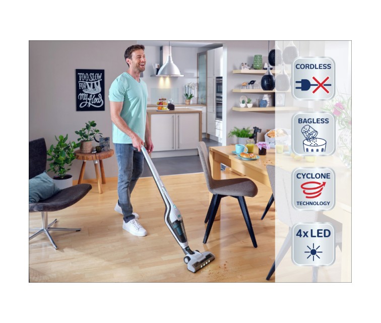 LEIFHEIT Пылесос на аккумуляторе Rotaro PowerVac 2in1 16V