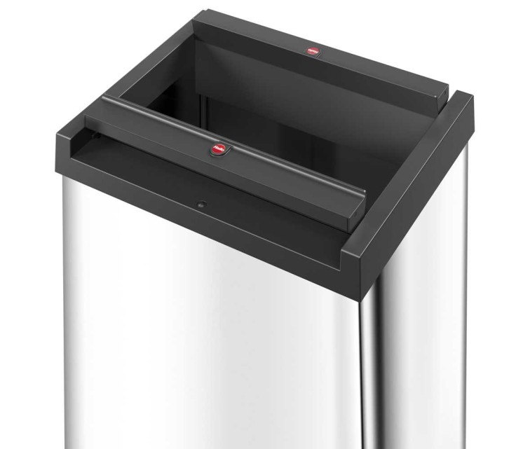 Big-Box Refuse Bin Swing L / 35L / Stainless Steel