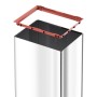 Big-Box Refuse Bin Swing L / 35L / Stainless Steel