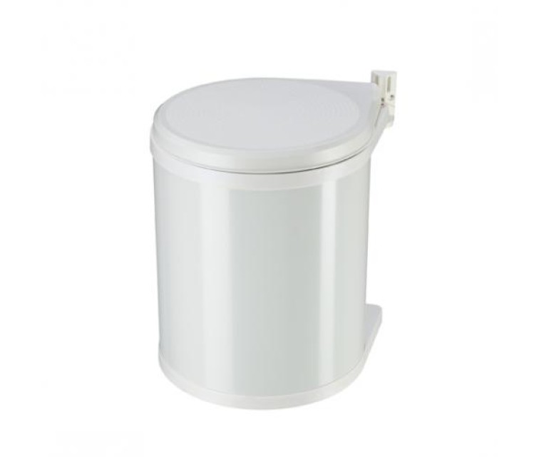Recessed waste bin Compact-Box M / 15L / white