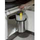 Atkritumu tvertne iebūvējamā Compact-Box M / 15L / nerūsējošā tērauda Atkritumu tvertne iebūvējamā Compact-Box M / 15L / nerūsējošā tērauda
