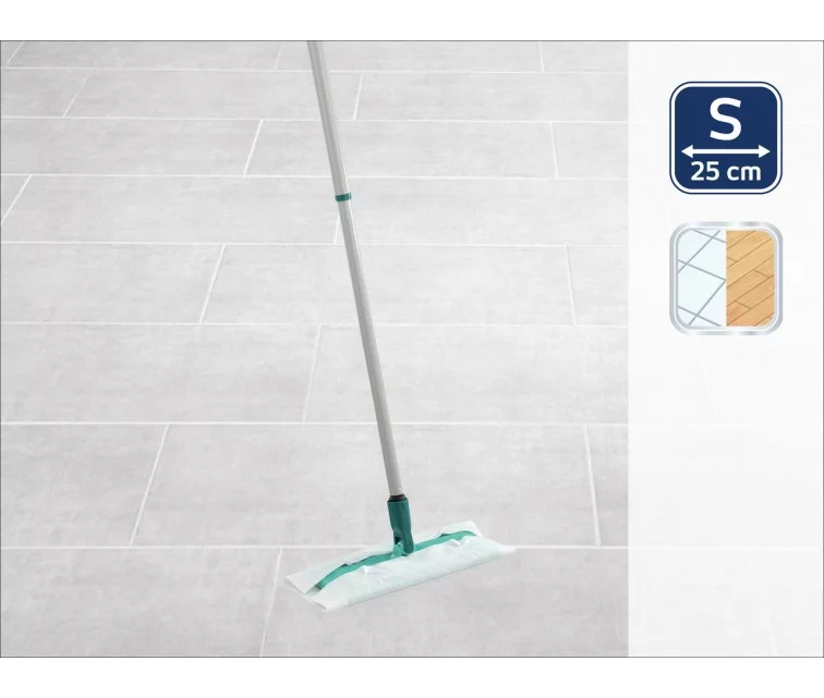 LEIFHEIT Grīdas birste ar teleskopisku kātu Clean & Away S 26cm LEIFHEIT Grīdas birste ar teleskopisku kātu Clean & Away S 26cm