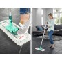 LEIFHEIT Floor Brush with aluminium handle Profi XL micro duo 42cm