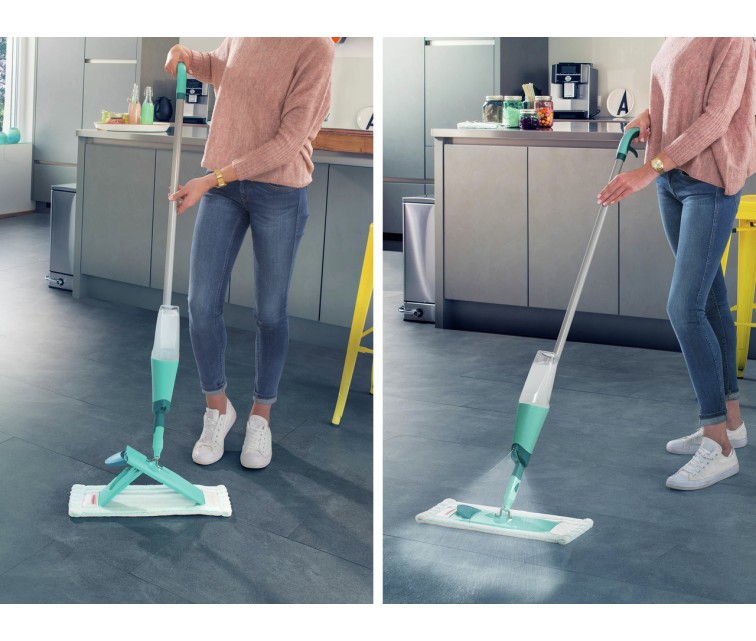 LEIFHEIT Floor Brush with Spray Easy Spray XL 42cm