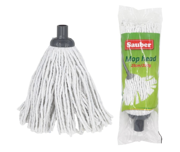 Apmaināmā mop galva 200g / 25cm