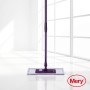 Microfibre mop 45cm with metal handle 140cm