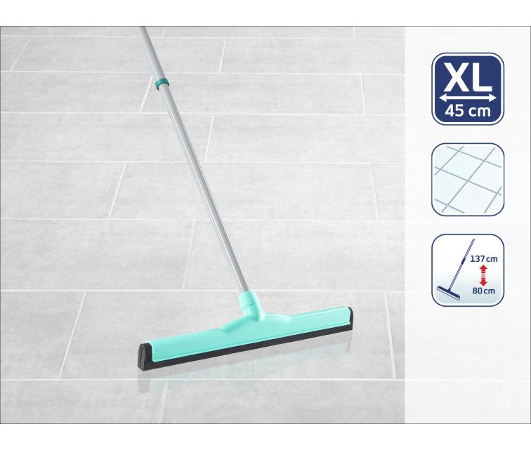 LEIFHEIT Floor Brush for Water Collection with Telescopic Handle Classic 45cm