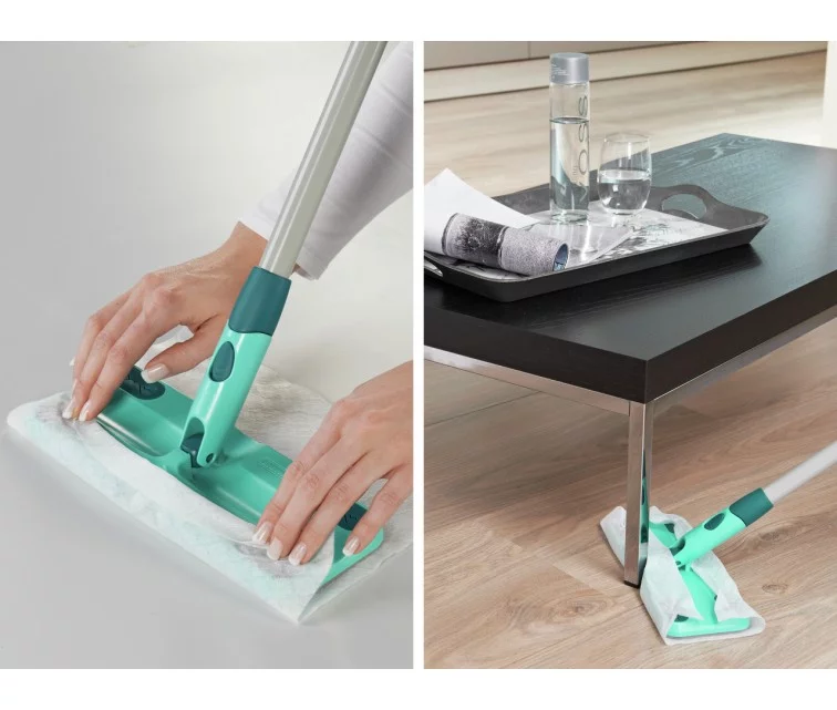 Leifheit grindų šepetys su rankena Clean Away S, 26 cm LEIFHEIT grindų šepetys su rankena Clean & Away S 26cm