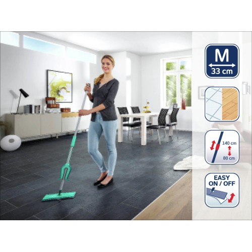 Leifheit šepetys su teleskopiniu kotu  Picobello Micro Duo M