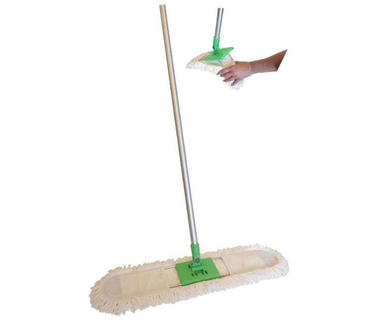 Floor Brush Go-Pro 60cm with aluminium handle 140cm