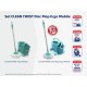 LEIFHEIT Grīdas uzkopšanas komplekts Clean Twist Disc Mop Ergo Mobile LEIFHEIT Grīdas uzkopšanas komplekts Clean Twist Disc Mop Ergo Mobile