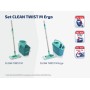 LEIFHEIT Floor Cleaning Set Clean Twist M Ergo