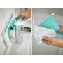 LEIFHEIT Flīžu un vannas istabas birste ar teleskopisku kātu 93–150cm Bath Cleaner micro duo