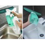 LEIFHEIT Vakuuma logu tīrītājs Dry&Clean ar logu mazgātāju un kātu 43cm