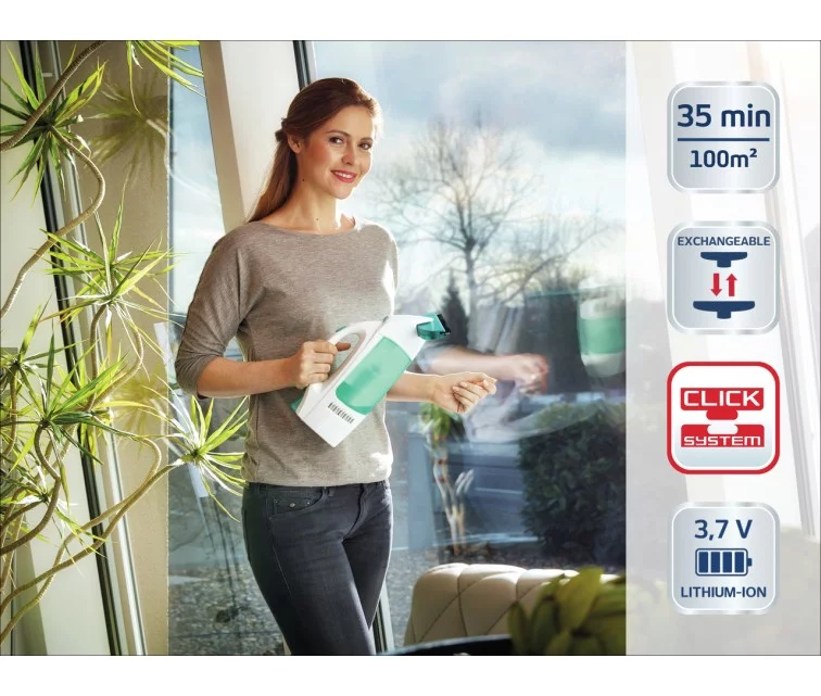 LEIFHEIT Vakuuma logu tīrītājs Dry&Clean ar piederumu komplektu LEIFHEIT Vakuuma logu tīrītājs Dry&Clean ar piederumu komplektu