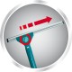 LEIFHEIT Logu birste ar teleskopisku kātu 100–155cm Classic Window Cleaner LEIFHEIT Logu birste ar teleskopisku kātu 100–155cm Classic Window Cleaner
