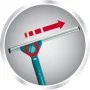 LEIFHEIT Window Brush with Telescopic Handle 100-155cm Classic Window Cleaner LEIFHEIT Window Brush with Telescopic Handle 100-155cm Classic Window Cleaner