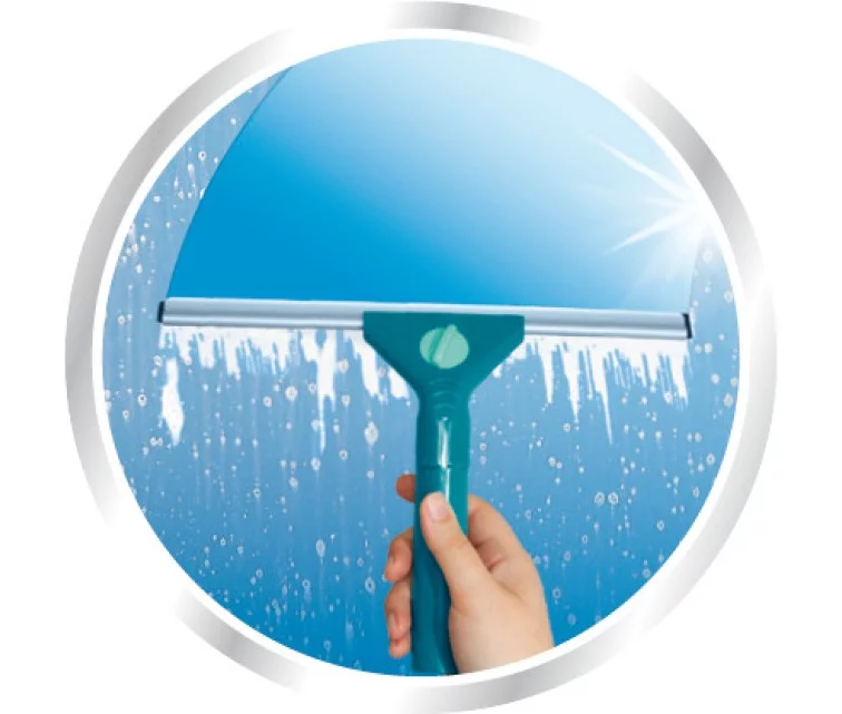 LEIFHEIT Window Brush with Telescopic Handle 100-155cm Classic Window Cleaner LEIFHEIT Window Brush with Telescopic Handle 100-155cm Classic Window Cleaner