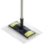 Floor Dusting Brush 25,8x10,5cm with 10 cloths 29,5x21,5cm