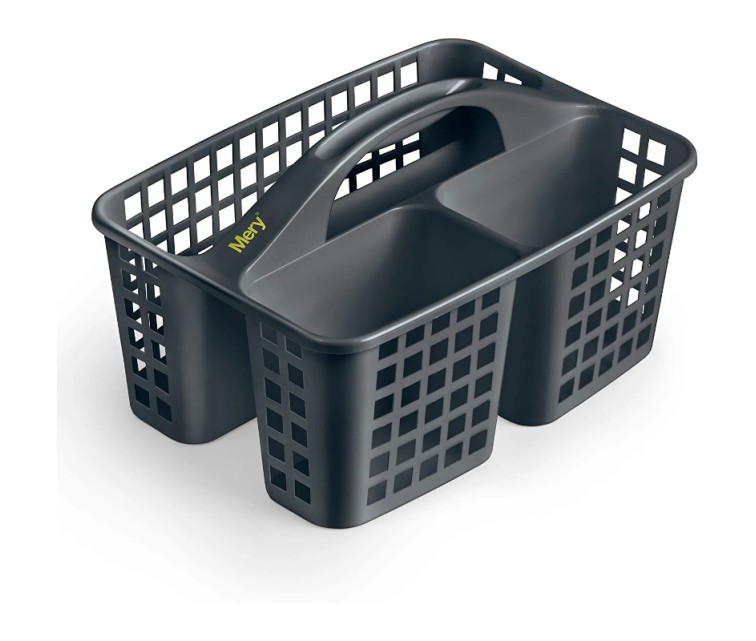 Basket for cleaning products and accessories