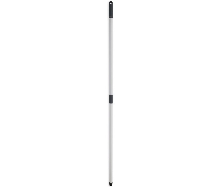 Telescopic brush handle 80-140cm light grey