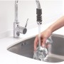 Water filter for tap adjustable