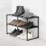 Shoe rack for 9 pairs