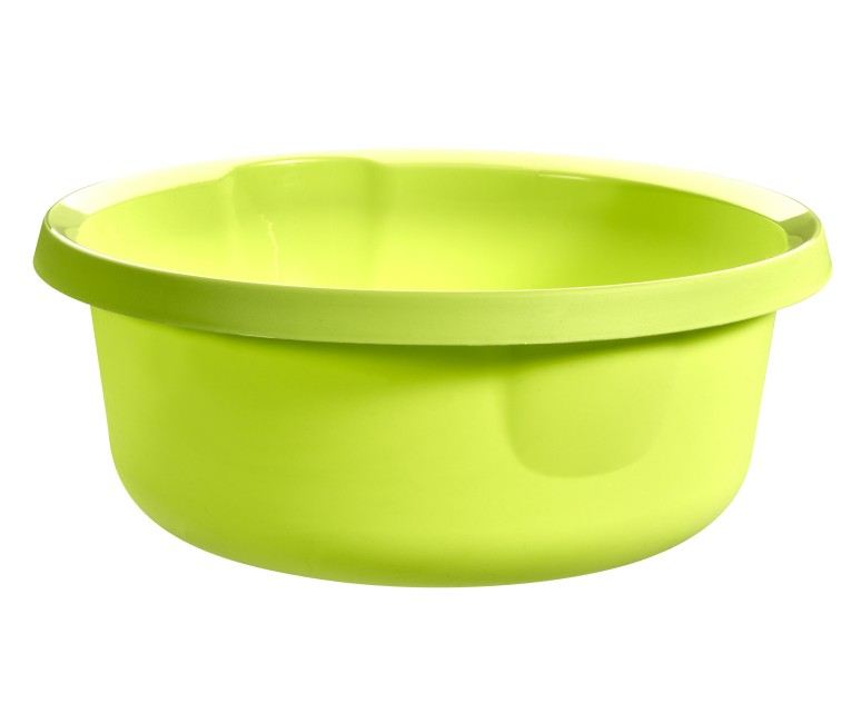 Round bowl 10L Essentials green