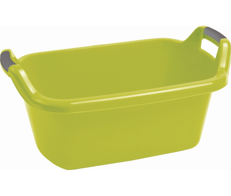 Bowl with handles oval 35L green