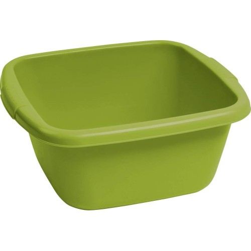 Square bowl 10L green Square bowl 10L green