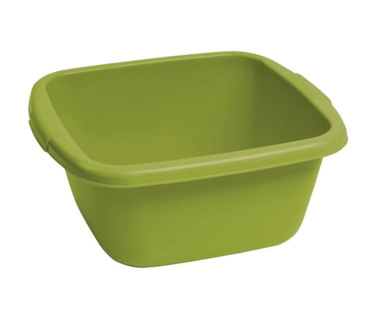 Bowl square 14L green