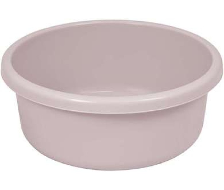 Round bowl 6L beige