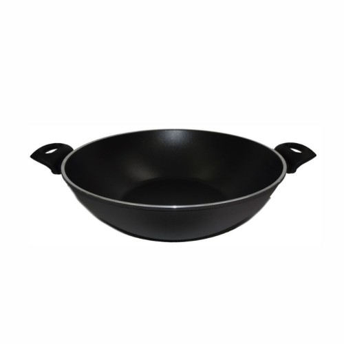 Wok panna ar 2 rokturiem Ballarini 130 Ø36cm/4,5mm Wok panna ar 2 rokturiem Ballarini 130 Ø36cm/4,5mm