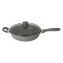 Deep frying pan with Murano lid Ø28cm/4,5mm