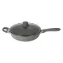 Deep frying pan with Murano lid Ø28cm/4,5mm Deep frying pan with Murano lid Ø28cm/4,5mm